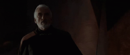 Count Dooku Force Lightning Count Dooku Lightning GIF - Count Dooku Force  Lightning Count Dooku Lightning Star Wars Funny - Discover & Share GIFs