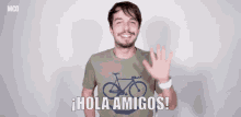 Nicolas De Llaca Hola GIF - Nicolas De Llaca Hola Hola Amigos GIFs