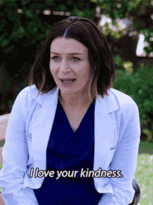Greys Anatomy Amelia Shepherd GIF - Greys Anatomy Amelia Shepherd I Love Your Kindness GIFs