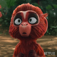 Surprised Child Monkey GIF