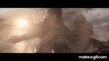 Godzilla Kong GIF - Godzilla Kong Slap GIFs