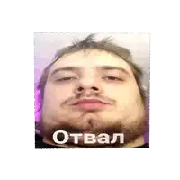 a man 's face is on a cube that says " otval "