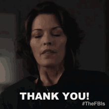 Thank You Special Agent In Charge Isobel Castille GIF - Thank You Special Agent In Charge Isobel Castille Fbi GIFs