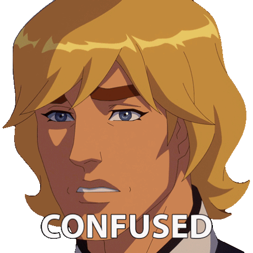 Confused Prince Adam Sticker - Confused Prince Adam Masters Of The Universe Revolution Stickers