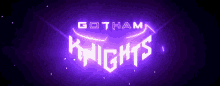 gothan knights video game logo