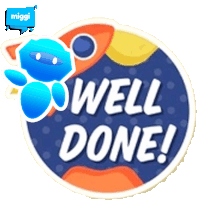 Miggi Well Done Sticker - Miggi Well Done Stickers