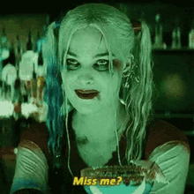 Harley Quinn Miss Me GIF