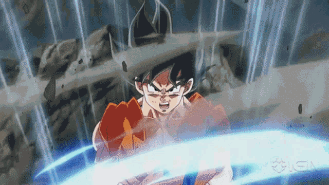 Goku Turns Ssj Blue Son Goku GIF - Goku Turns Ssj Blue Son Goku Super  Saiyan Blue - Discover & Share GIFs