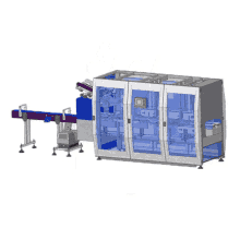 vertical form fill and seal doy pack machine