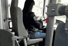 Bus Driver Eating Soup Noodle Break GIF