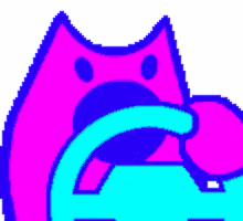sodapoppin neon cat wicked catisdriving