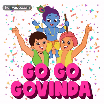 Go Go GIF - Go go govinda Lordkrishna Bless you - Discover & Share GIFs Go Go GIF - Go go govinda Lordkrishna Bless you - Discover & Share GIFs