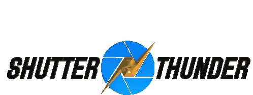 Shutter Thunder Spin Sticker - Shutter Thunder Spin Logo Stickers