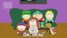 Ok Deal Eric Cartman GIF - Ok Deal Eric Cartman Kyle Broflovski GIFs