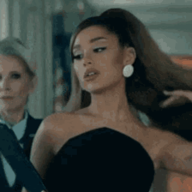 Ariana grande hair flip gif ariana grande hair flip discover and