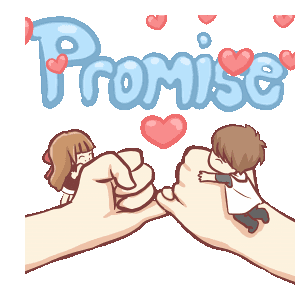 Te Lo Prometo Promise Sticker - Te Lo Prometo Promise Heart Stickers