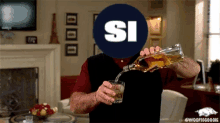 Si Alcohol GIF - Si Alcohol Drink GIFs