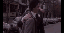 All The Right Moves Tom Cruise GIF - All The Right Moves Tom Cruise Bro Hugs GIFs