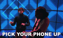 Pick Your Phone Up Jack Harlow GIF - Pick Your Phone Up Jack Harlow K Camp GIFs