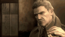 Solid Snake Old GIF - Solid Snake Old Reverse GIFs