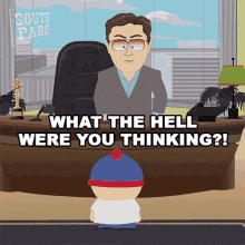 What The Hell Were You Thinking Nick Jabs GIF - What The Hell Were You Thinking Nick Jabs Stan Marsh GIFs