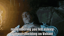 Valiant Forget To Shield GIF - Valiant Forget To Shield GIFs