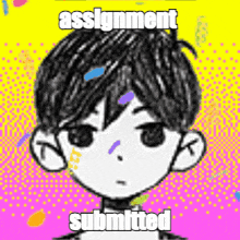 Omori Assignment GIF - Omori Assignment Assignment Submitted GIFs