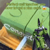 Cell Teaches You How To Cut A Xan Cake GIF - Cell Teaches You How To Cut A Xan Cake GIFs