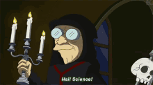 Hail Science! - Futurama GIF - Futurama Professor Science GIFs