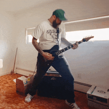 Playing The Guitar Four Year Strong GIF - Playing The Guitar Four Year Strong Daddy Of Mine Song GIFs