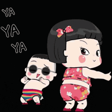 a boy and a girl are standing next to each other .