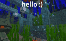 Hello Guardian GIF - Hello Guardian Minecraft GIFs