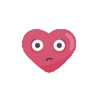 Broken Heart Hearts Sticker