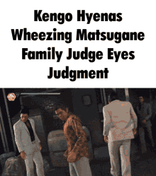 Kengo Hyneas Wheezing Matsugane Family Judge Eyes Judgment GIF - Kengo Hyneas Wheezing Matsugane Family Judge Eyes Judgment GIFs