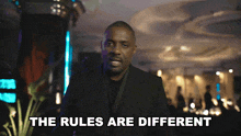 The Rules Are Different Idris Elba GIF - The Rules Are Different Idris Elba Cyberpunk 2077 GIFs
