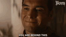 You Are Behind This Homelander GIF - You Are Behind This Homelander Antony Starr GIFs
