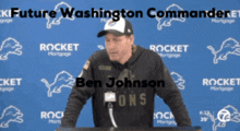 Ben Johnson Ben Johnson Commanders GIF - Ben Johnson Ben Johnson Commanders GIFs