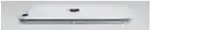 a black and white photo of an apple laptop computer