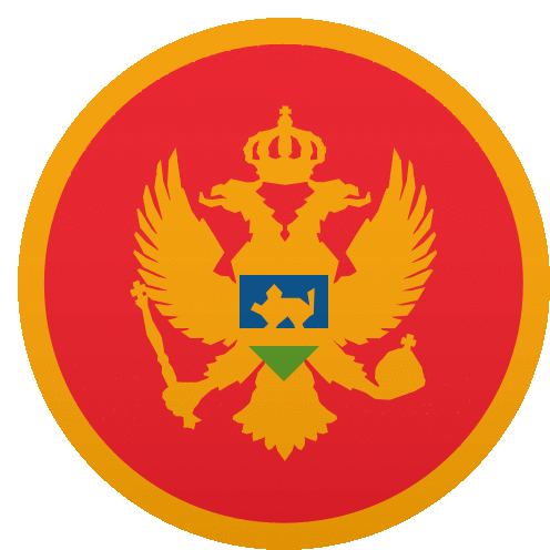 Montenegro Flags Sticker - Montenegro Flags Joypixels Stickers