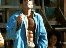 Singer-peter-andre Washboard-abs GIF