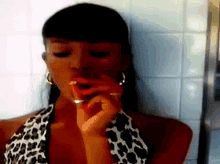 Smoking Naomi GIF - Smoking Naomi Campbell GIFs