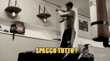 Gianmarco Onestini Training GIF - Gianmarco Onestini Training Spacco Tutto GIFs