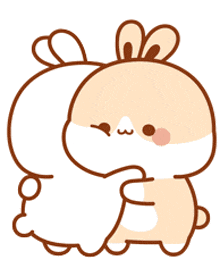 Hug Bunny GIF - Hug Bunny Rabbit GIFs