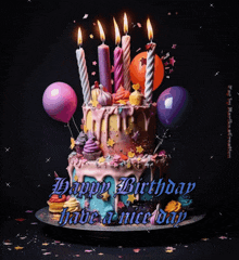 Happy Birthday Birthday Wishes GIF - Happy Birthday Birthday Wishes Geburtstagswünsche GIFs