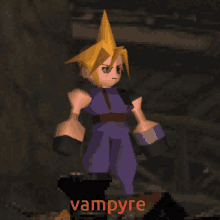 Vampyre Cloud Strife GIF - Vampyre Cloud Strife Final Fantasy Seven GIFs