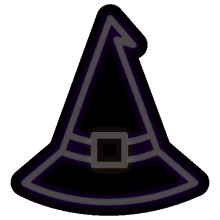 witch hat witch hat neon halloween