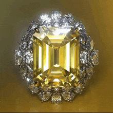 Yellow Diamond Ring Artpix GIF
