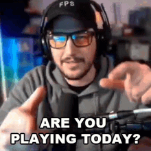 Are You Playing Today Jaredfps GIF