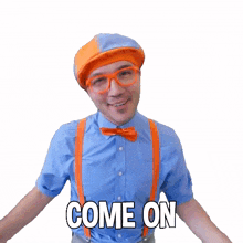 come on blippi blippi wonders educational cartoons for kids come with me let%27s go