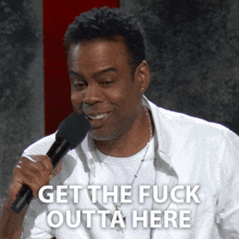 Get The Fuck Outta Here Chris Rock GIF